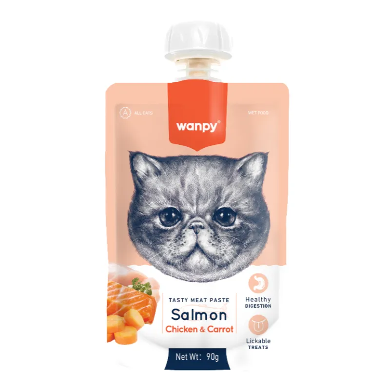 Wanpy Tasty Meaty Paste - Salmon with Chicken & Carrot