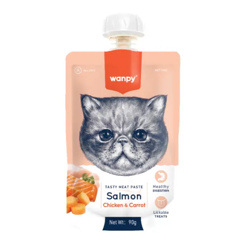 Wanpy Tasty Meaty Paste - Salmon with Chicken & Carrot