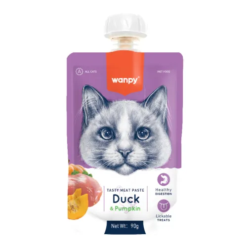 Wanpy Tasty Meaty Paste - Duck & Pumpkin