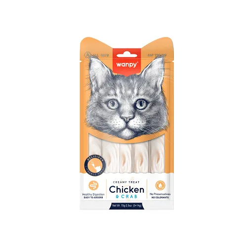 Wanpy Creamy Treat - Chicken & Crab