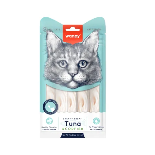 Wanpy Creamy Treat - Tuna & Codfish