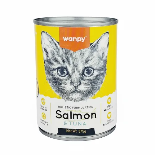 Wanpy Holistic Formulation Can - Salmon & Tuna (Kitten)