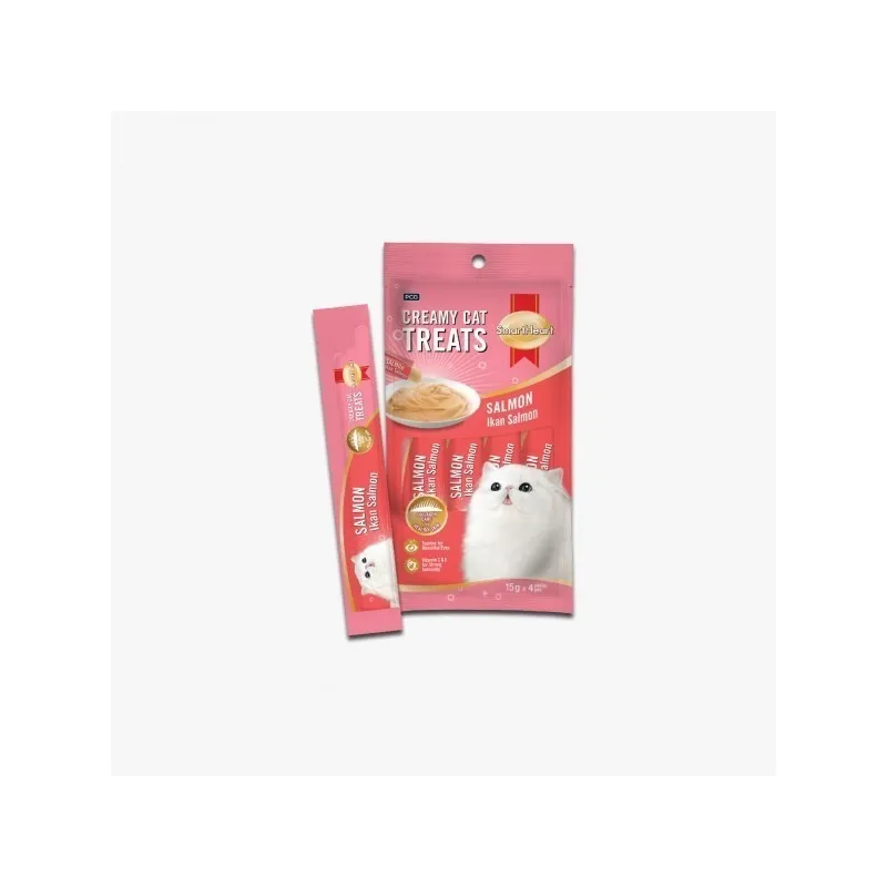Smart Heart Creamy Treat - Salmon Ikan