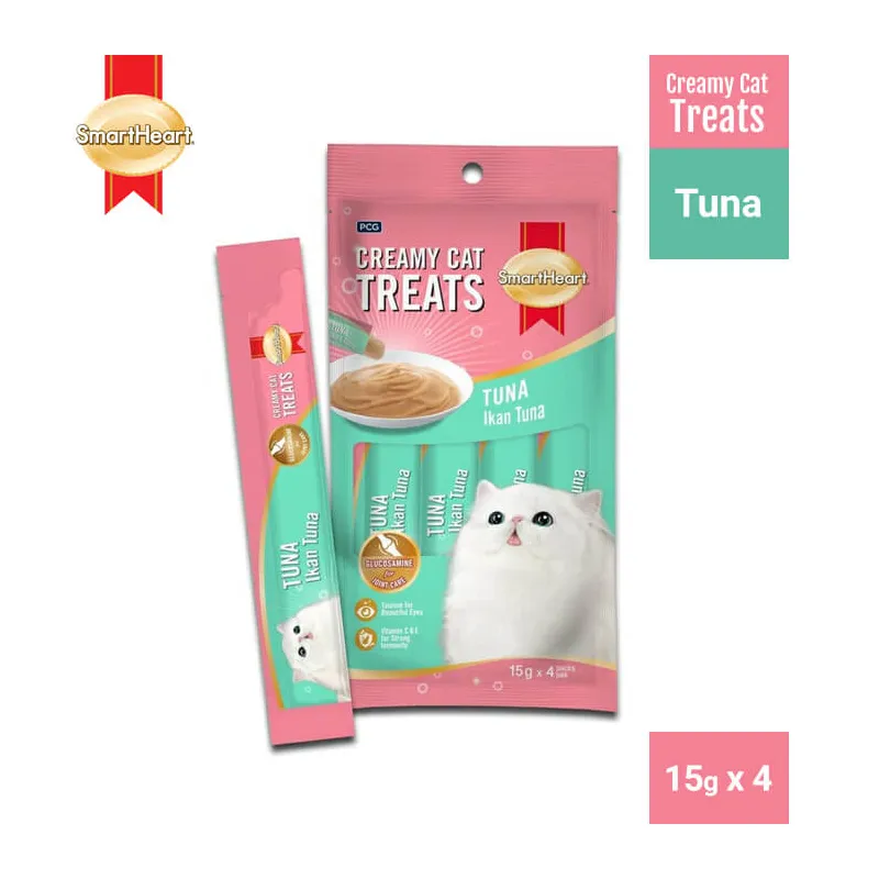 Smart Heart Creamy Treat - Tuna Ikan