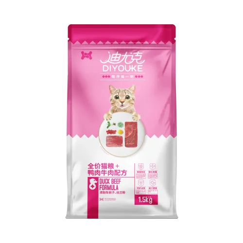 Diyouke Premium Cat Food Duck, Beef Formula (All Life Stage)