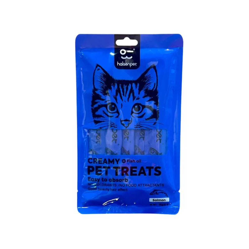 Haisenpet Creamy Treat - Salmon 5*15g