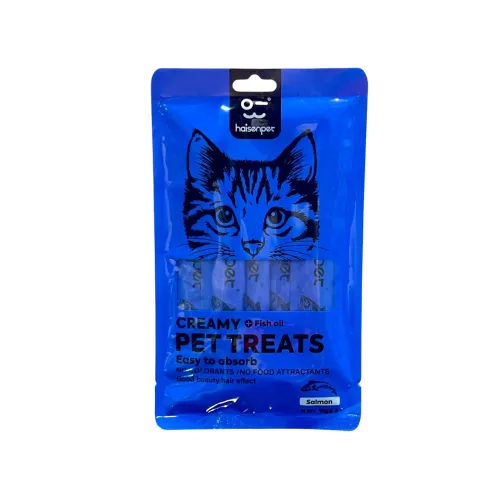 Haisenpet Creamy Treat - Salmon 5*15g
