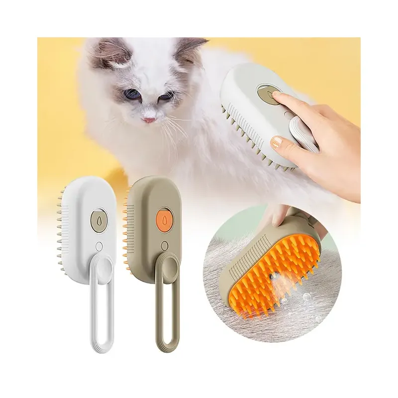 3 In 1 Electric Pet Hair Removal Steam Brush