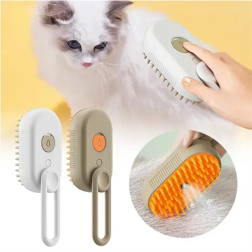 3 In 1 Electric Pet Hair Removal Steam Brush