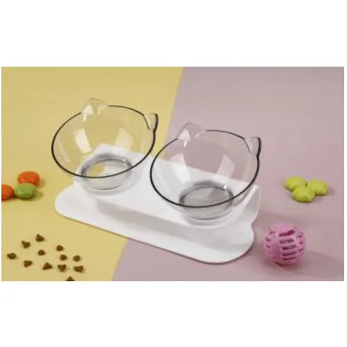 Double bowl for cat ear(Right Angle)