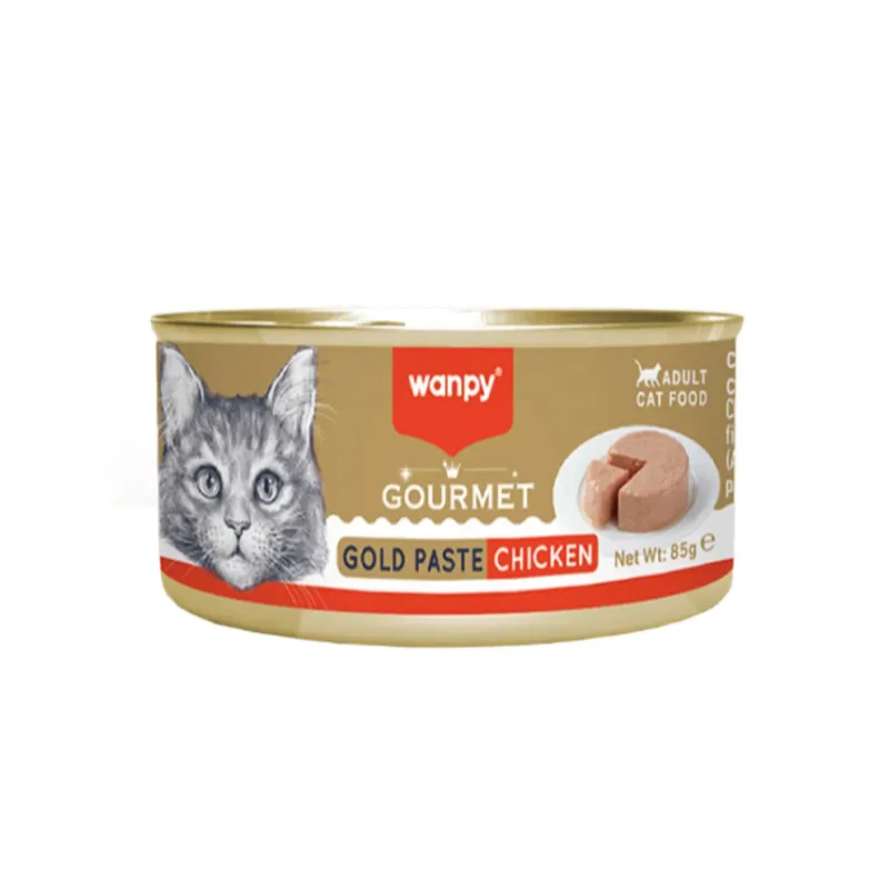 Wanpy Gourmet Gold Paste Can Adult Chicken 85g