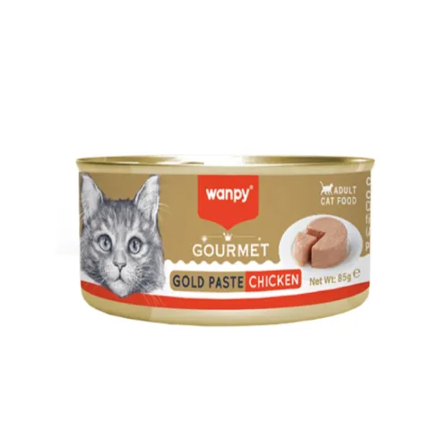 Wanpy Gourmet Gold Paste Can Adult Chicken 85g