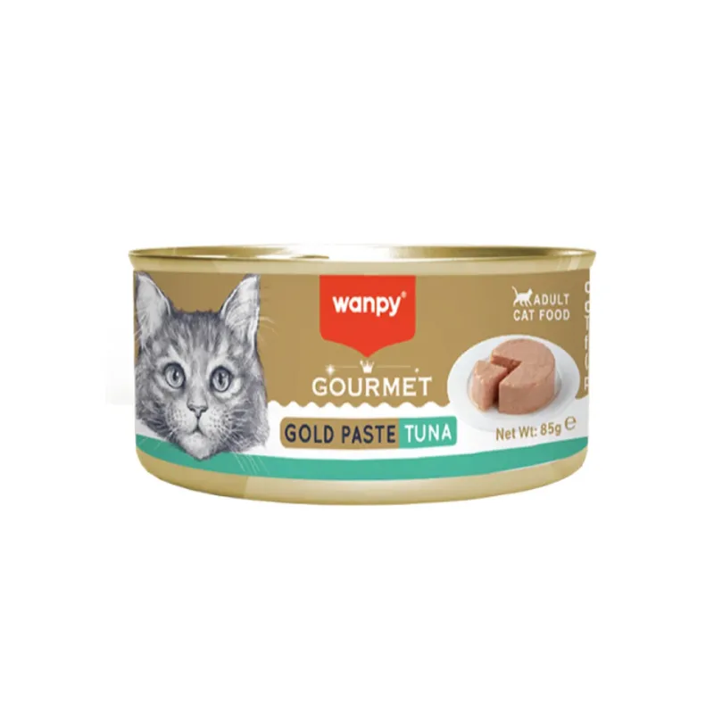 Wanpy Gourmet Gold Paste Can Adult Tuna 85g