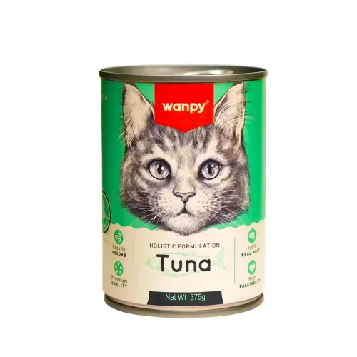 Wanpy Holistic Formulation Tuna Adult Cat Can Food 375g