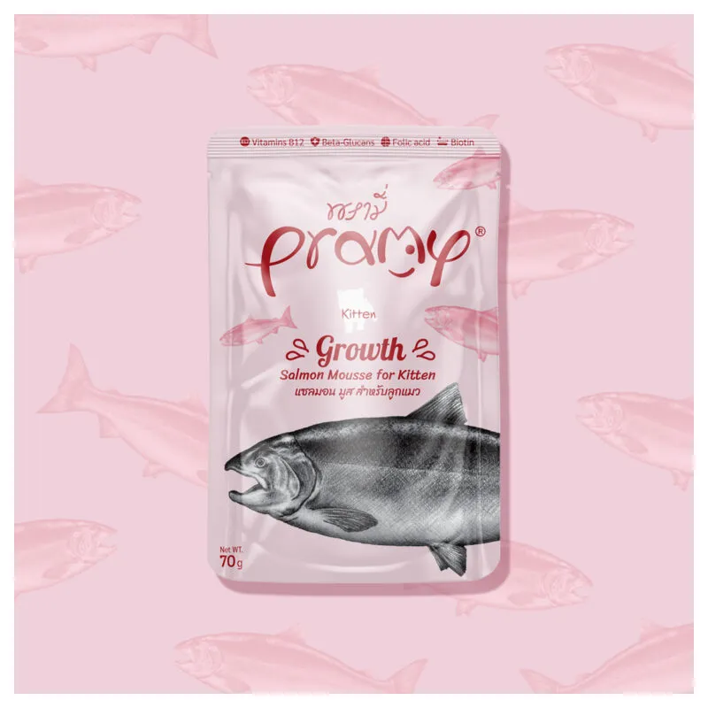 Pramy Growth - Salmon Mousse (Kitten)