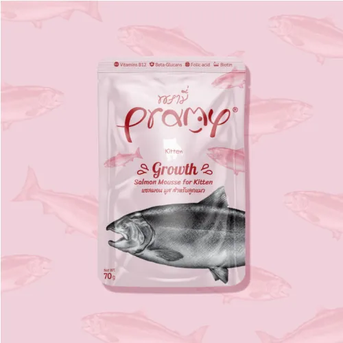 Pramy Growth - Salmon Mousse (Kitten)