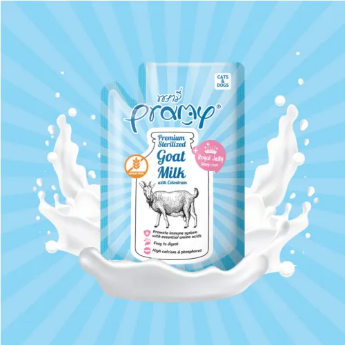 Pramy Sterilized - Goat Milk with Colostrum + Royal Jelly