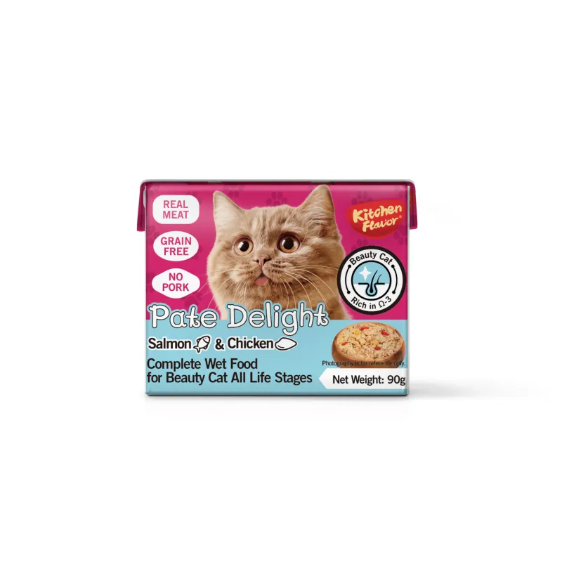 Kitchen Flavour Pate Delight - Salmon & Chicken