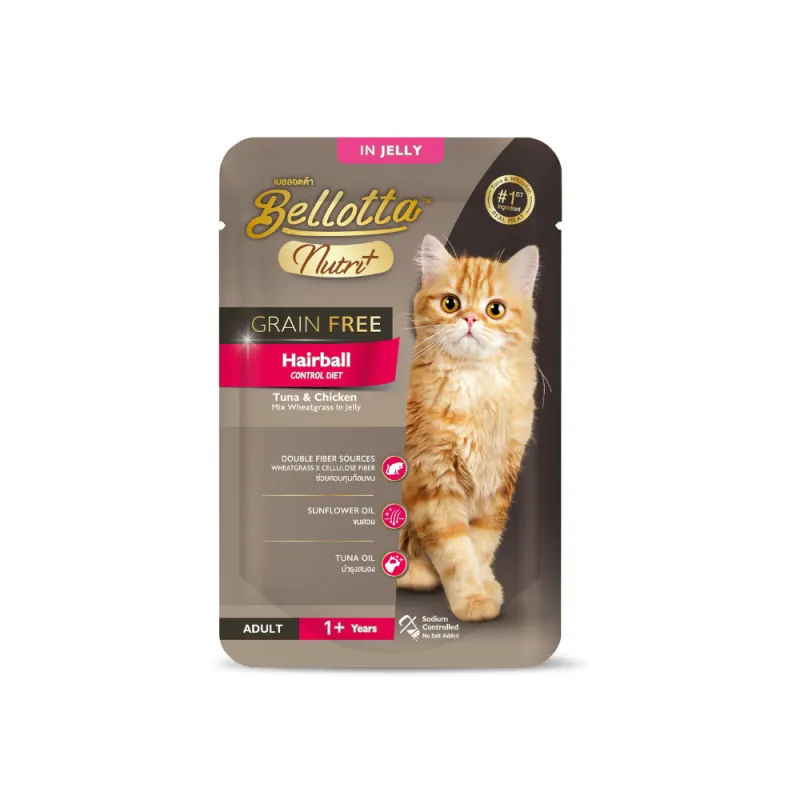 Bellotta Nutri+ Hairball - Tuna & Chicken
