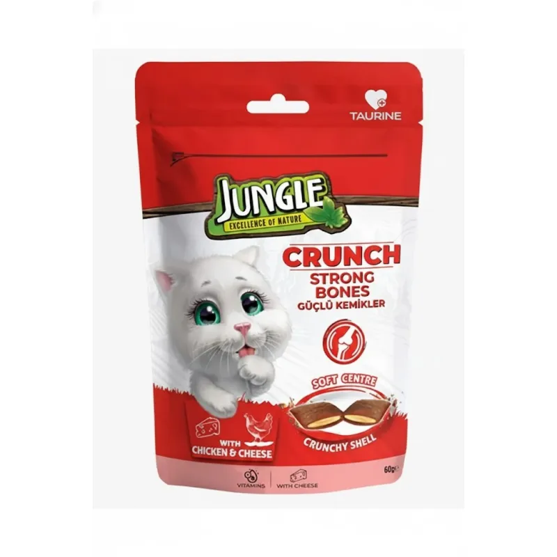 Jungle Crunch Strong Bone Care - Chicken & Cheese