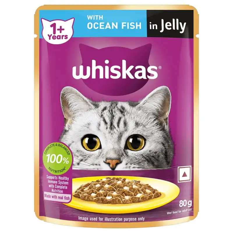 Whiskas Ocean Fish in Jelly