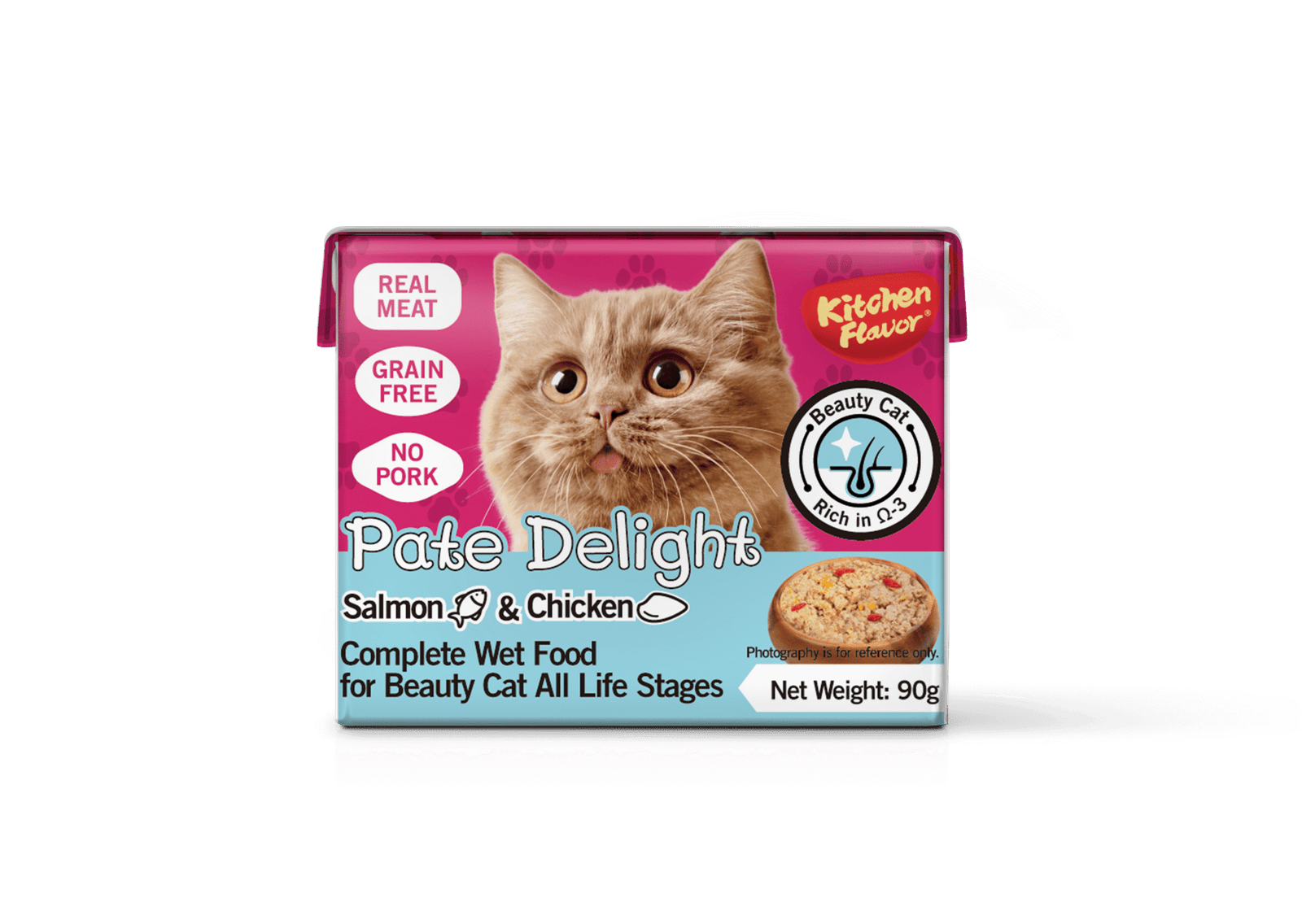 Kitchen Flavour Pate Delight - Salmon & Chicken Kitchen Flavour Pate Delight - Salmon & Chicken - Image 1